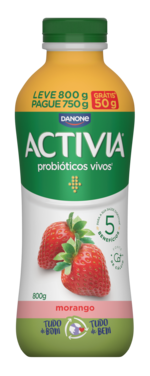 Activia Líquido Morango 750G + 50G